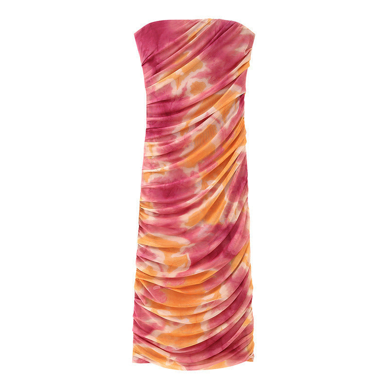 Women's Dresses Sleeveless Floral Print Midi Dress