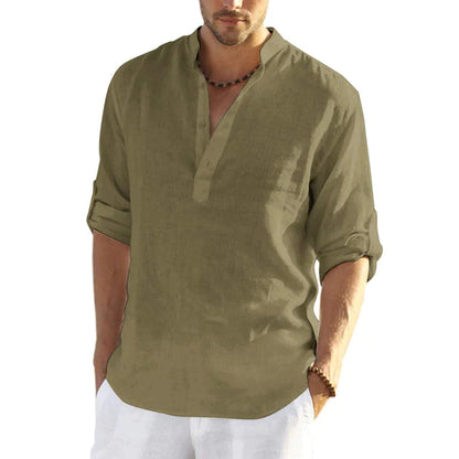 Hugo - Chemise unicolore à manches longues