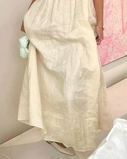 Julia - Casual dress in colorful fabric