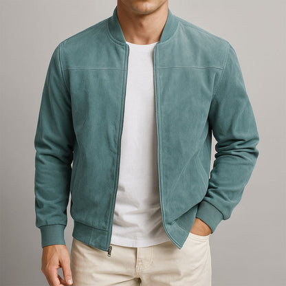 Veste en daim élégante
