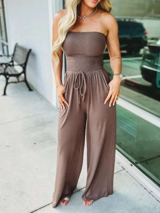 Victoria - New Strapless waist jumpsuit
