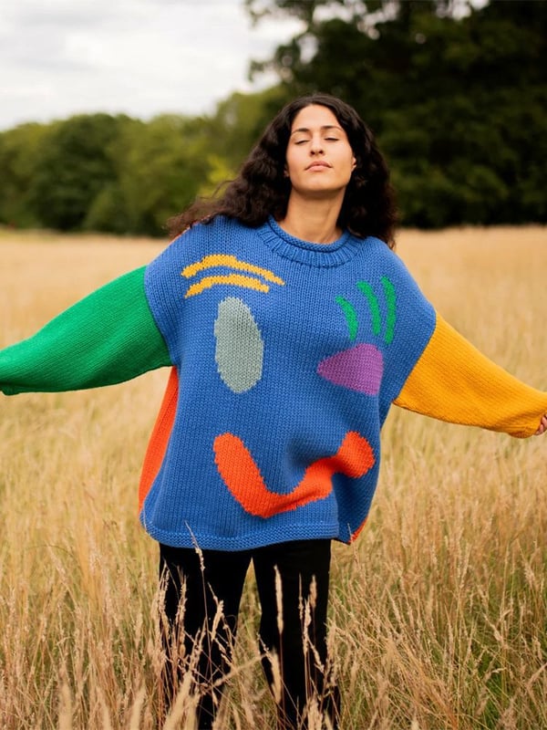 Julia - “Feel Good” Knitted Sweaters for a Happy Sunday