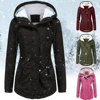 Tirza - Manteau d'hiver imperméable à capuche