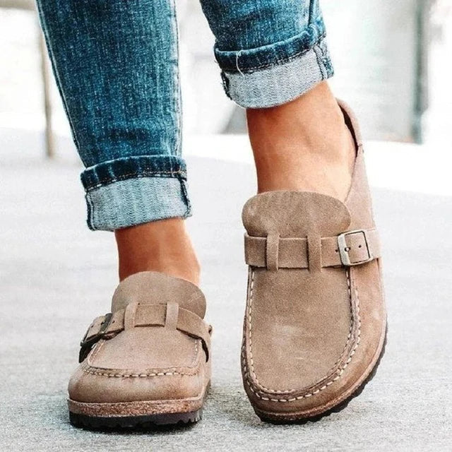 Luiz - Sandale en cuir vintage moderne