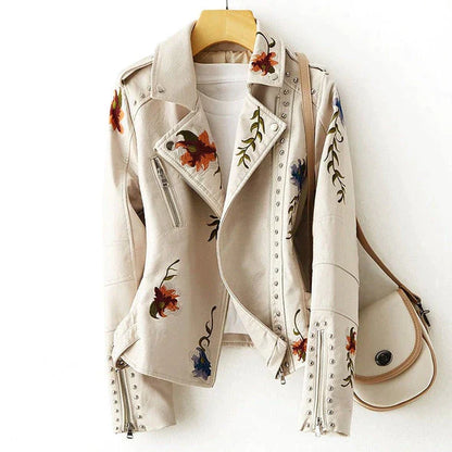 L'Ateribelle Edgy Leather Jacket