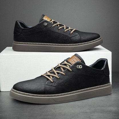 BASKETS EN CUIR OXFORDS
