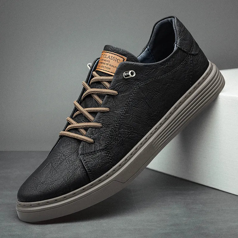BASKETS EN CUIR OXFORDS