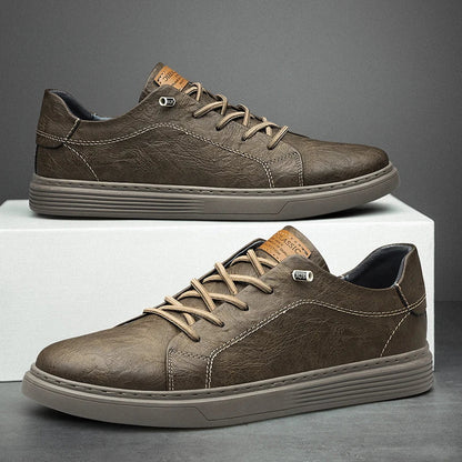 BASKETS EN CUIR OXFORDS