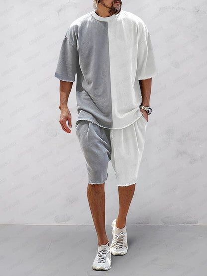 Pablo Casual - Ensemble sportif décontracté à coupe ample et solide
