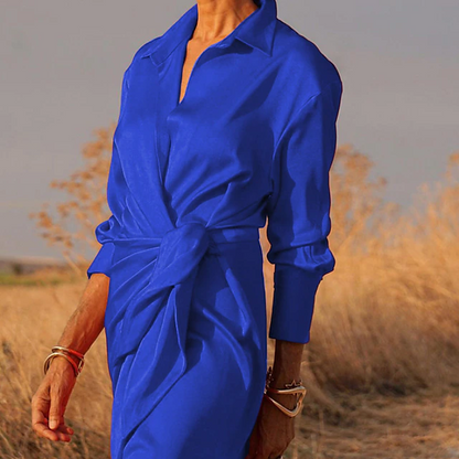 Women's shirt dress Evening dress