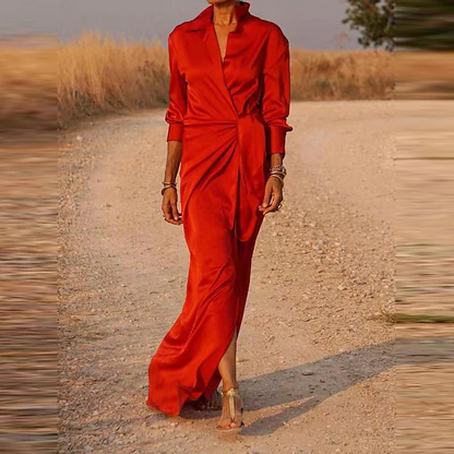 Women's shirt dress Evening dress
