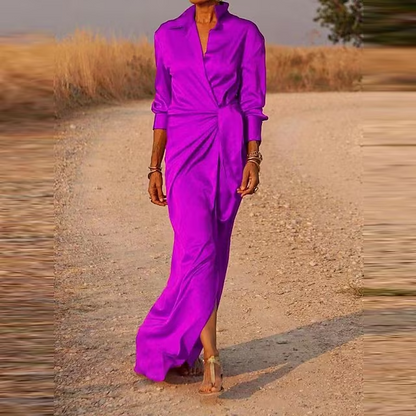 Women's shirt dress Evening dress