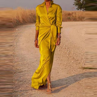 Women's shirt dress Evening dress