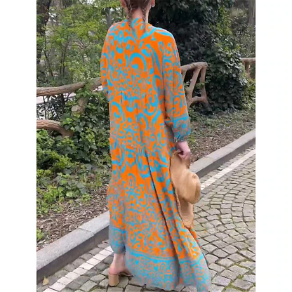 Casual floral dress for women