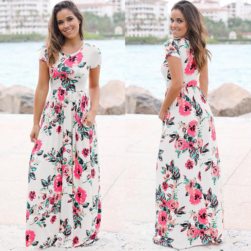 Oaklie Floral Maxi Dress