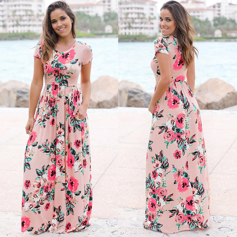 Oaklie Floral Maxi Dress