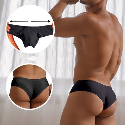 🔥 Achète 2, reçois 1 gratuit 🔥 Slip respirant taille basse pour homme