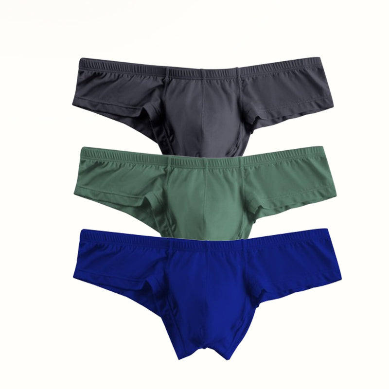 🔥 Achète 2, reçois 1 gratuit 🔥 Slip respirant taille basse pour homme