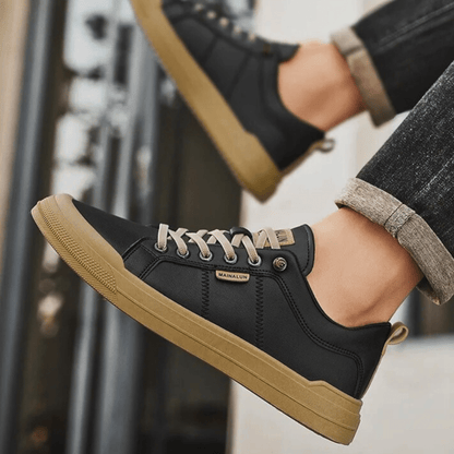 HARRINGTON — SNEAKERS CUIR PREMIUM