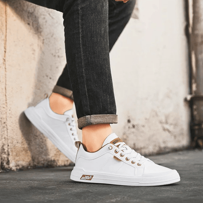 HARRINGTON — SNEAKERS CUIR PREMIUM